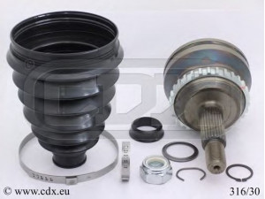 CDX 316/30 jungčių komplektas, kardaninis velenas 
 Ratų pavara -> Sujungimai/komplektas