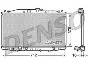 DENSO DRM40022 radiatorius, variklio aušinimas 
 Aušinimo sistema -> Radiatorius/alyvos aušintuvas -> Radiatorius/dalys
19010RBA901