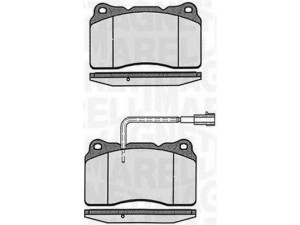 MAGNETI MARELLI 363916060110 stabdžių trinkelių rinkinys, diskinis stabdys 
 Techninės priežiūros dalys -> Papildomas remontas
77363336, 77364516