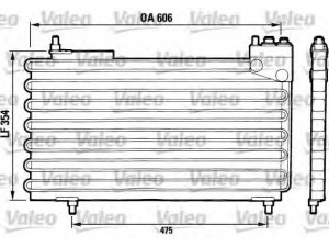 VALEO 816640 kondensatorius, oro kondicionierius 
 Oro kondicionavimas -> Kondensatorius
95634991