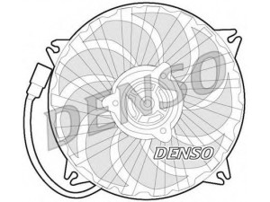 DENSO DER21016 ventiliatorius, radiatoriaus 
 Aušinimo sistema -> Radiatoriaus ventiliatorius
1250F4, 1250F4