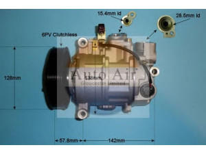 AUTO AIR GLOUCESTER 14-1257P kompresorius, oro kondicionierius 
 Oro kondicionavimas -> Kompresorius/dalys
4F0260805AB, 4F0260805H, 4F0260805J