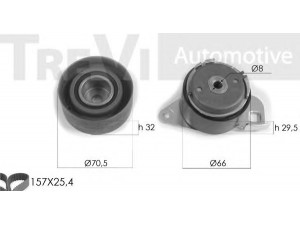 TREVI AUTOMOTIVE KD1194 paskirstymo diržo komplektas 
 Techninės priežiūros dalys -> Papildomas remontas
7701469820, 7701471464