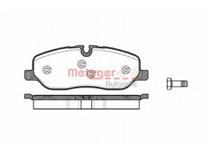 METZGER 1158.00 stabdžių trinkelių rinkinys, diskinis stabdys 
 Techninės priežiūros dalys -> Papildomas remontas
LR019618, SFP 500010