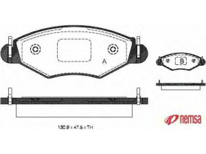 METZGER 0643.20 stabdžių trinkelių rinkinys, diskinis stabdys 
 Techninės priežiūros dalys -> Papildomas remontas
4252.28, 4252.12, 4252.28, 4253.02