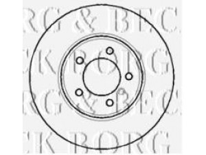 BORG & BECK BBD5766S stabdžių diskas 
 Dviratė transporto priemonės -> Stabdžių sistema -> Stabdžių diskai / priedai
3411 6753 211, 34116753211, 34116753221