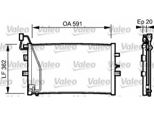 VALEO 814000 kondensatorius, oro kondicionierius 
 Oro kondicionavimas -> Kondensatorius
12773283, 5046990, 5048350, 5048491
