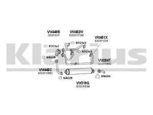 KLARIUS 930350U išmetimo sistema 
 Išmetimo sistema -> Išmetimo sistema, visa