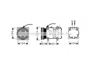 AVA QUALITY COOLING RTK436 kompresorius, oro kondicionierius 
 Oro kondicionavimas -> Kompresorius/dalys
7700272438