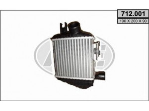 AHE 712.001 tarpinis suslėgto oro aušintuvas, kompresorius 
 Variklis -> Oro tiekimas -> Įkrovos agregatas (turbo/superįkrova) -> Tarpinis suslėgto oro aušintuvas
2827127250