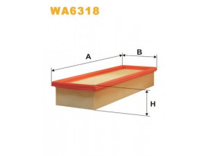 WIX FILTERS WA6318 oro filtras 
 Filtrai -> Oro filtras
7700678752, PC950