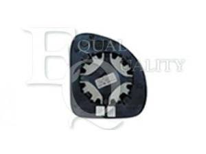 EQUAL QUALITY RS00229 veidrodėlio stiklas, išorinis veidrodėlis 
 Kėbulas -> Keleivių kabina -> Veidrodėlis
71715693
