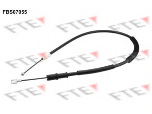 FTE FBS07055 trosas, stovėjimo stabdys 
 Stabdžių sistema -> Valdymo svirtys/trosai
639 420 36 85, 639 427 05 38