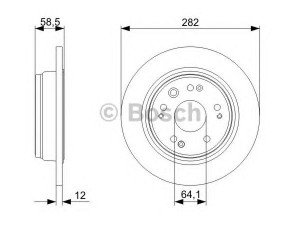 BOSCH 0 986 479 361 stabdžių diskas 
 Dviratė transporto priemonės -> Stabdžių sistema -> Stabdžių diskai / priedai
42510-S7A-J00, 42510-S7A-J50