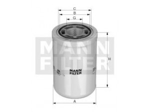 MANN-FILTER WH 980/3 alyvos filtras; hidraulinis filtras, automatinė transmisija; filtras, hidraulinė sistema 
 Filtrai -> Hidraulinis filtras
81863799, 11036607, 11036607-7