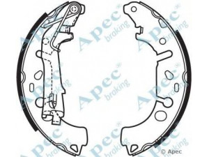 APEC braking SHU698 stabdžių trinkelė 
 Stabdžių sistema -> Būgninis stabdys -> Stabdžių įdėklas/ trinkelė
77364667, 4241N8, 4241PO