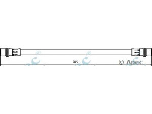 APEC braking HOS4091 stabdžių žarnelė 
 Stabdžių sistema -> Stabdžių žarnelės
90947W2009
