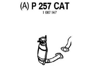 FENNO P257CAT katalizatoriaus keitiklis 
 Išmetimo sistema -> Katalizatoriaus keitiklis
BM90718H, 1067700, 1087147, 1128807