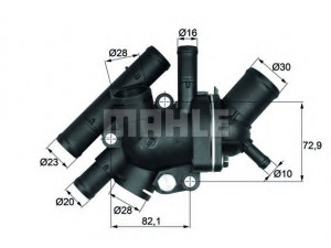 MAHLE ORIGINAL TI 134 88 termostatas, aušinimo skystis 
 Aušinimo sistema -> Termostatas/tarpiklis -> Thermostat
4400311, 7001474249, 7700112491