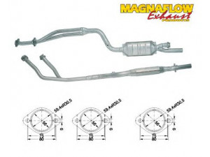 MAGNAFLOW 85039 katalizatoriaus keitiklis 
 Išmetimo sistema -> Katalizatoriaus keitiklis
2014903720