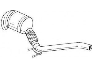 AKS DASIS SG60318 katalizatoriaus keitiklis