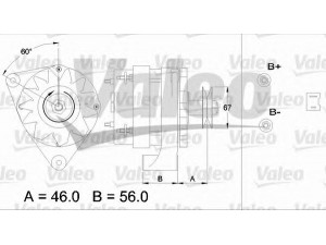 VALEO 436456 kintamosios srovės generatorius 
 Elektros įranga -> Kint. sr. generatorius/dalys -> Kintamosios srovės generatorius
7700612755