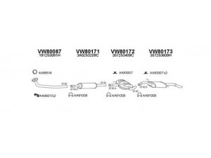 VENEPORTE 800144 išmetimo sistema 
 Išmetimo sistema -> Išmetimo sistema, visa