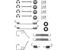 priedų komplektas, stabdžių trinkelės