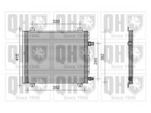 QUINTON HAZELL QCN401 kondensatorius, oro kondicionierius 
 Oro kondicionavimas -> Kondensatorius
77 00 428 315, 77 00 433 077