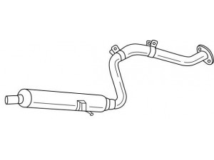 AKS DASIS SG21499 vidurinis duslintuvas