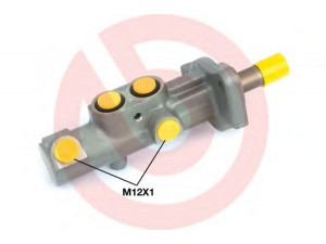BREMBO M 86 005 pagrindinis cilindras, stabdžiai 
 Stabdžių sistema -> Pagrindinis stabdžių cilindras
010709, 010921, 03212577373, 03212577433