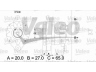 VALEO 433445 kintamosios srovės generatorius 
 Elektros įranga -> Kint. sr. generatorius/dalys -> Kintamosios srovės generatorius
7700751336, 7700753082, 7700754012