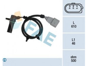FAE 79115 RPM jutiklis, variklio valdymas 
 Variklis -> Variklio elektra
045 907 319 A, 045 957 147, 045 957 147 C