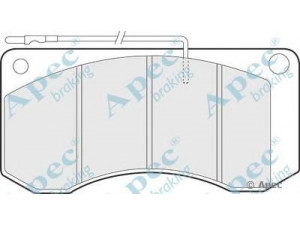 APEC braking PAD1030 stabdžių trinkelių rinkinys, diskinis stabdys
5000297808, 5000813673, 5000815639