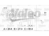 VALEO 437373 kintamosios srovės generatorius 
 Elektros įranga -> Kint. sr. generatorius/dalys -> Kintamosios srovės generatorius
23100-00QAT, 2310000QAT, 23100-00QAT