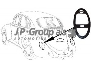 JP GROUP 8195350402 tarpiklis, galiniai žibintai 
 Elektros įranga -> Šviesos -> Kombinuotas galinis žibintas/dalys -> Kombinuotas galinis žibintas, dalys
111945191E