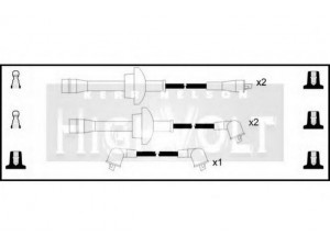 STANDARD OEF241 uždegimo laido komplektas 
 Kibirkšties / kaitinamasis uždegimas -> Uždegimo laidai/jungtys
90919-21030, 90919-21101, 90919-21188