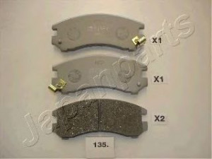 JAPANPARTS PA-135AF stabdžių trinkelių rinkinys, diskinis stabdys 
 Techninės priežiūros dalys -> Papildomas remontas
41060-28B86, 41060-35F90, 41060-35F92