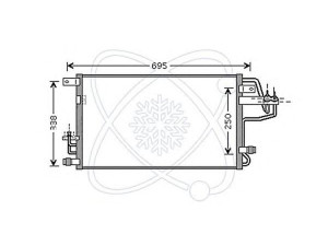 ELECTRO AUTO 30Y0029 kondensatorius, oro kondicionierius 
 Oro kondicionavimas -> Kondensatorius
976062E000, 976062E000