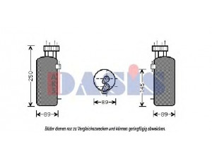 AKS DASIS 800336N džiovintuvas, oro kondicionierius 
 Oro kondicionavimas -> Džiovintuvas
8200247360