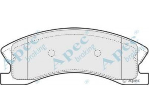 APEC braking PAD1389 stabdžių trinkelių rinkinys, diskinis stabdys 
 Techninės priežiūros dalys -> Papildomas remontas
05093183AA, 5093183AA, 05093138AA