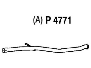 FENNO P4771 išleidimo kolektorius 
 Išmetimo sistema -> Išmetimo vamzdžiai
BM50018, repair pipe