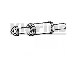 KLARIUS VW637A vidurinis duslintuvas 
 Išmetimo sistema -> Duslintuvas
535131701C, 535131701C, 535131701C