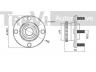 TREVI AUTOMOTIVE WB1920 rato guolio komplektas 
 Ašies montavimas/vairavimo mechanizmas/ratai -> Rato stebulė/montavimas -> Rato guolis