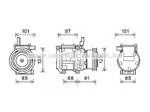 PRASCO KAAK145 kompresorius, oro kondicionierius 
 Oro kondicionavimas -> Kompresorius/dalys
977012D700, 977012D700