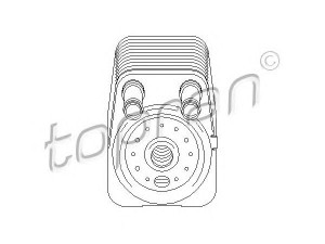 TOPRAN 112 203 alyvos aušintuvas, variklio alyva 
 Aušinimo sistema -> Radiatorius/alyvos aušintuvas -> Alyvos aušintuvas
038 117 021A, 038 117 021B, 038 117 021A