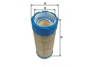 UNIFLUX FILTERS XA3173 oro filtras
