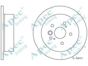 APEC braking DSK2333 stabdžių diskas 
 Dviratė transporto priemonės -> Stabdžių sistema -> Stabdžių diskai / priedai
4243108030, 4243128090, 4243128091
