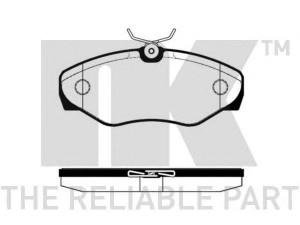 NK 223626 stabdžių trinkelių rinkinys, diskinis stabdys 
 Techninės priežiūros dalys -> Papildomas remontas
4106000QAE, 4414021, 4414519, 6025371279