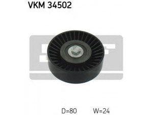 SKF VKM 34502 kreipiantysis skriemulys, V formos rumbuotas diržas 
 Diržinė pavara -> V formos rumbuotas diržas/komplektas -> Laisvasis/kreipiamasis skriemulys
47 52 960, 75 92 017